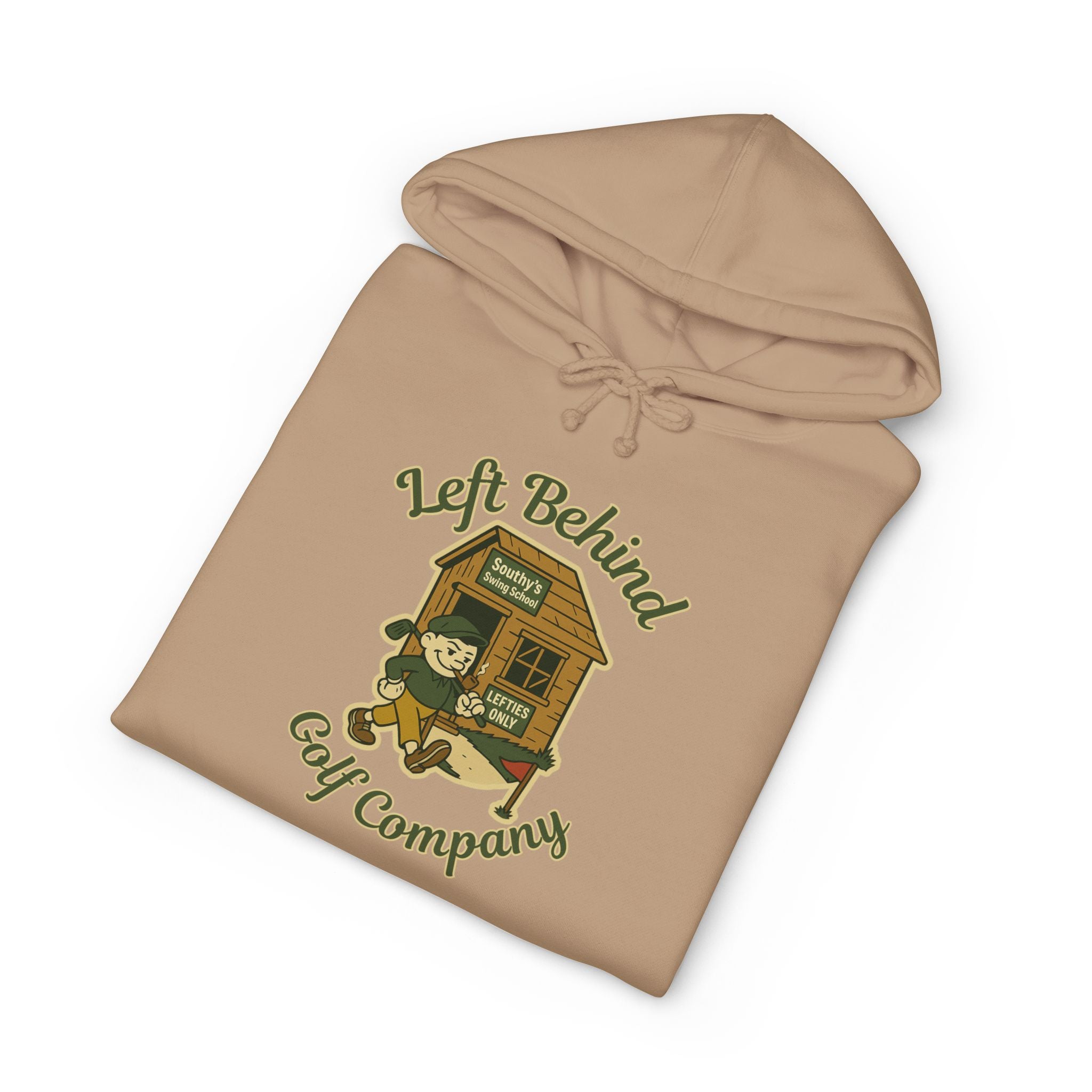 Hoodie Lefty Golfer 'Southy's Swing School'