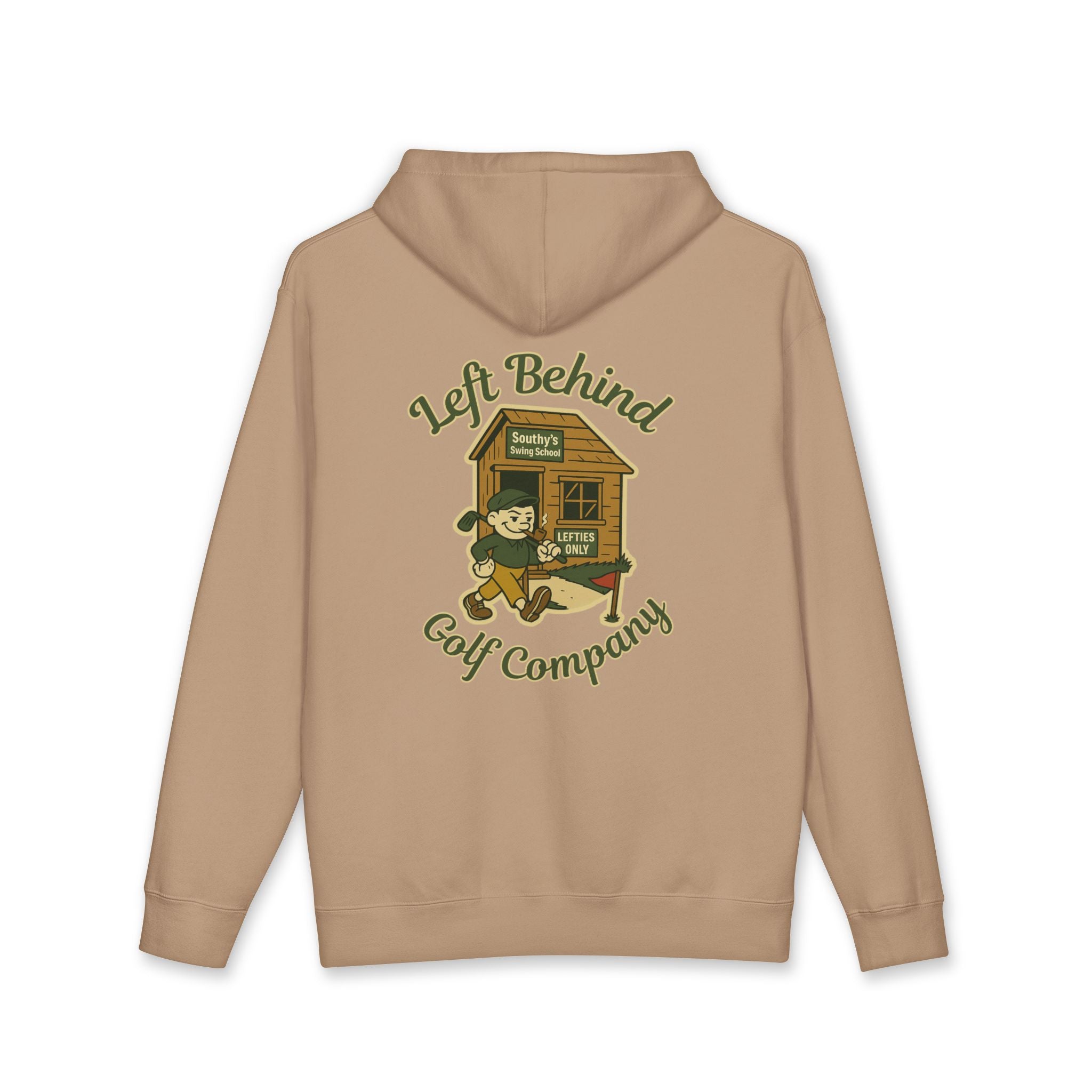 Hoodie Lefty Golfer 'Southy's Swing School'