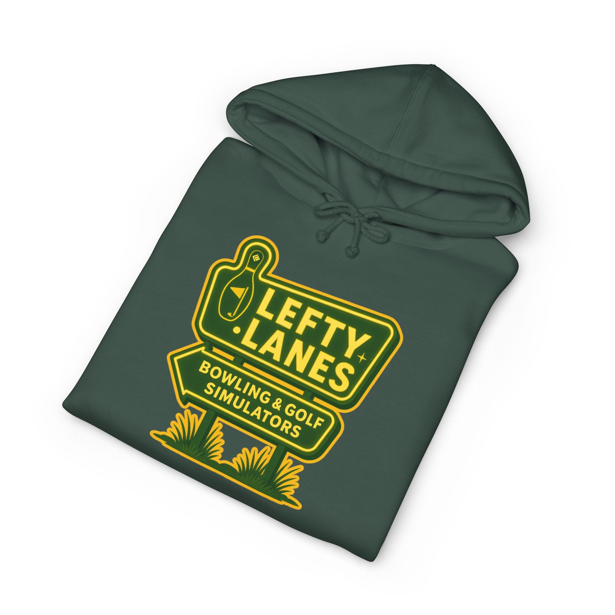 Lefty Lanes Bowling & Golf Simulators Hoodie - LB5 5th Anniversary Collection