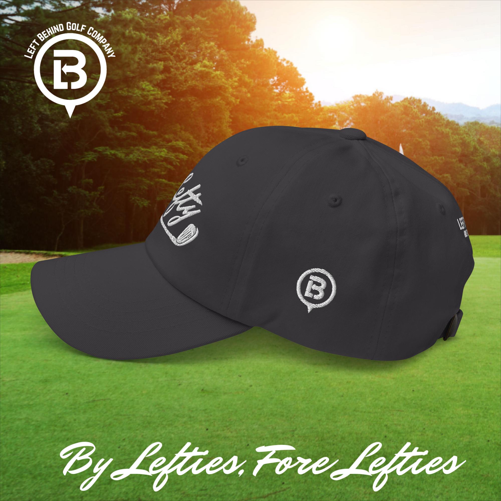 Lefty Golf 2025 Dad Hat - Lightweight Chino Cotton Golf Cap