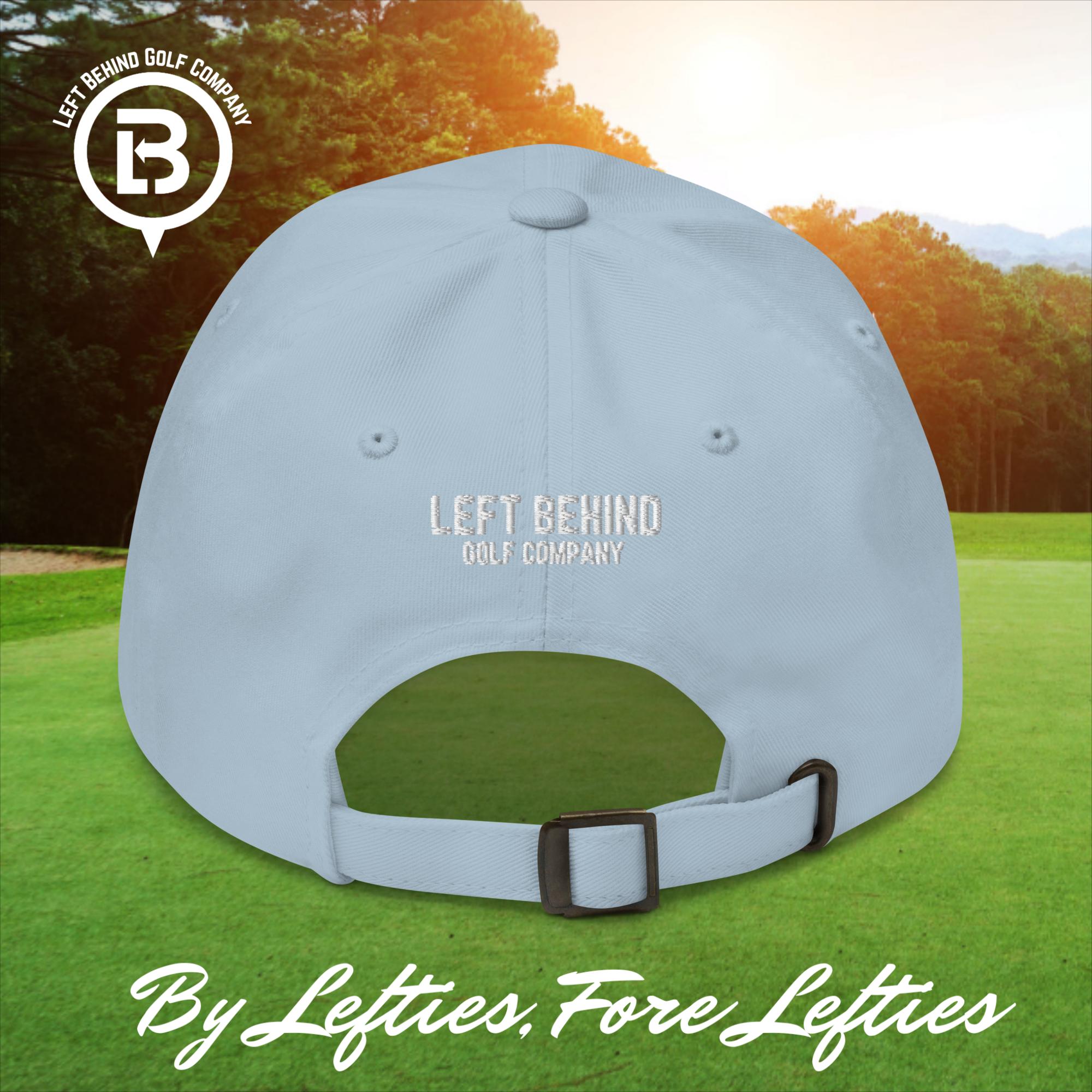 Lefty Golf 2025 Dad Hat - Lightweight Chino Cotton Golf Cap