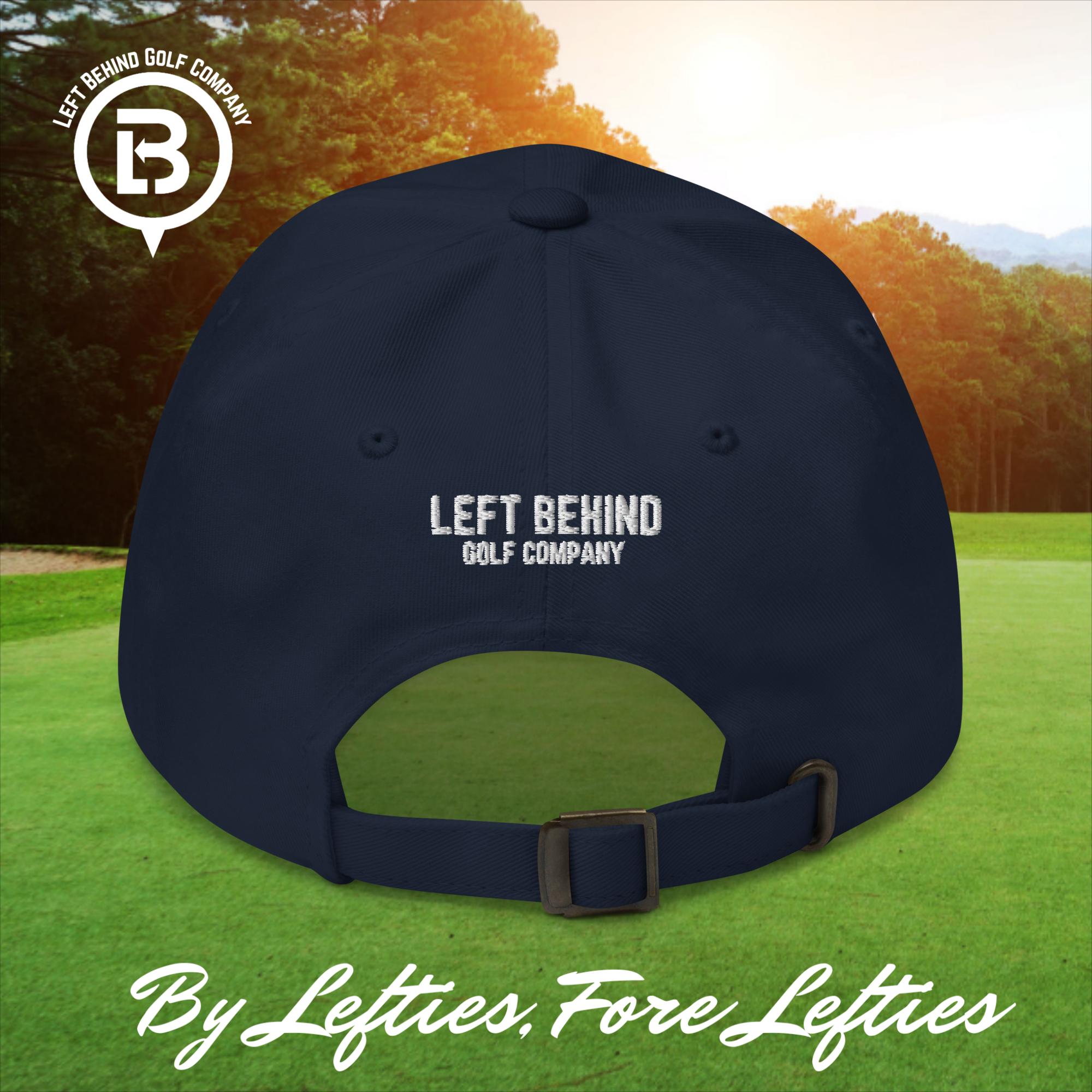 Lefty Golf 2025 Dad Hat - Lightweight Chino Cotton Golf Cap