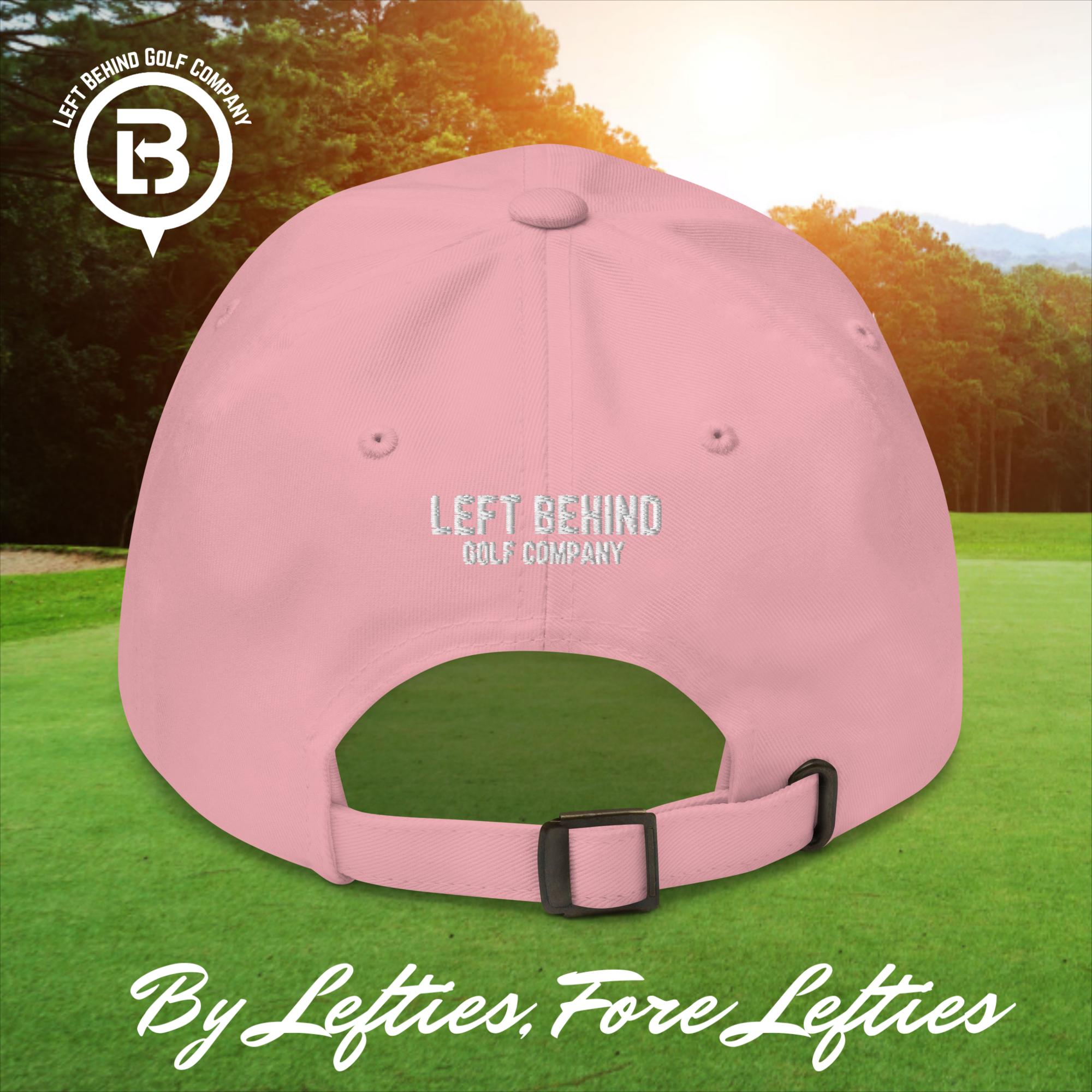 Lefty Golf 2025 Dad Hat - Lightweight Chino Cotton Golf Cap