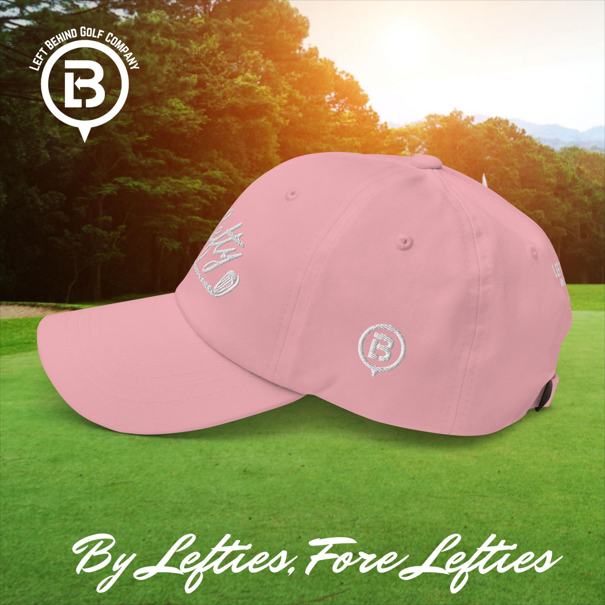 Lefty Golf 2025 Dad Hat - Lightweight Chino Cotton Golf Cap