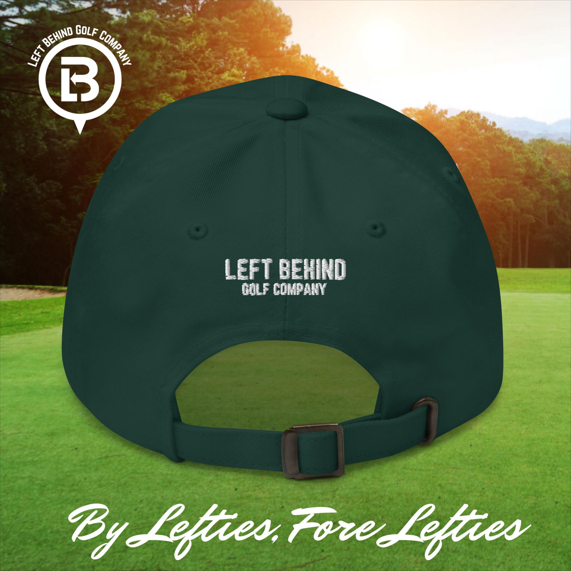 Lefty Golf 2025 Dad Hat - Lightweight Chino Cotton Golf Cap