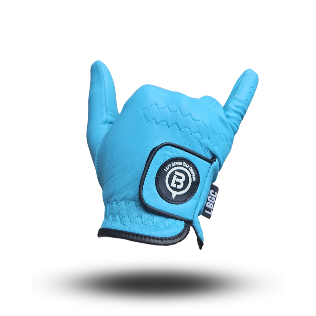 Sub-Zero Left-Handed Golf Glove | Ice Blue Golf Glove for Lefty