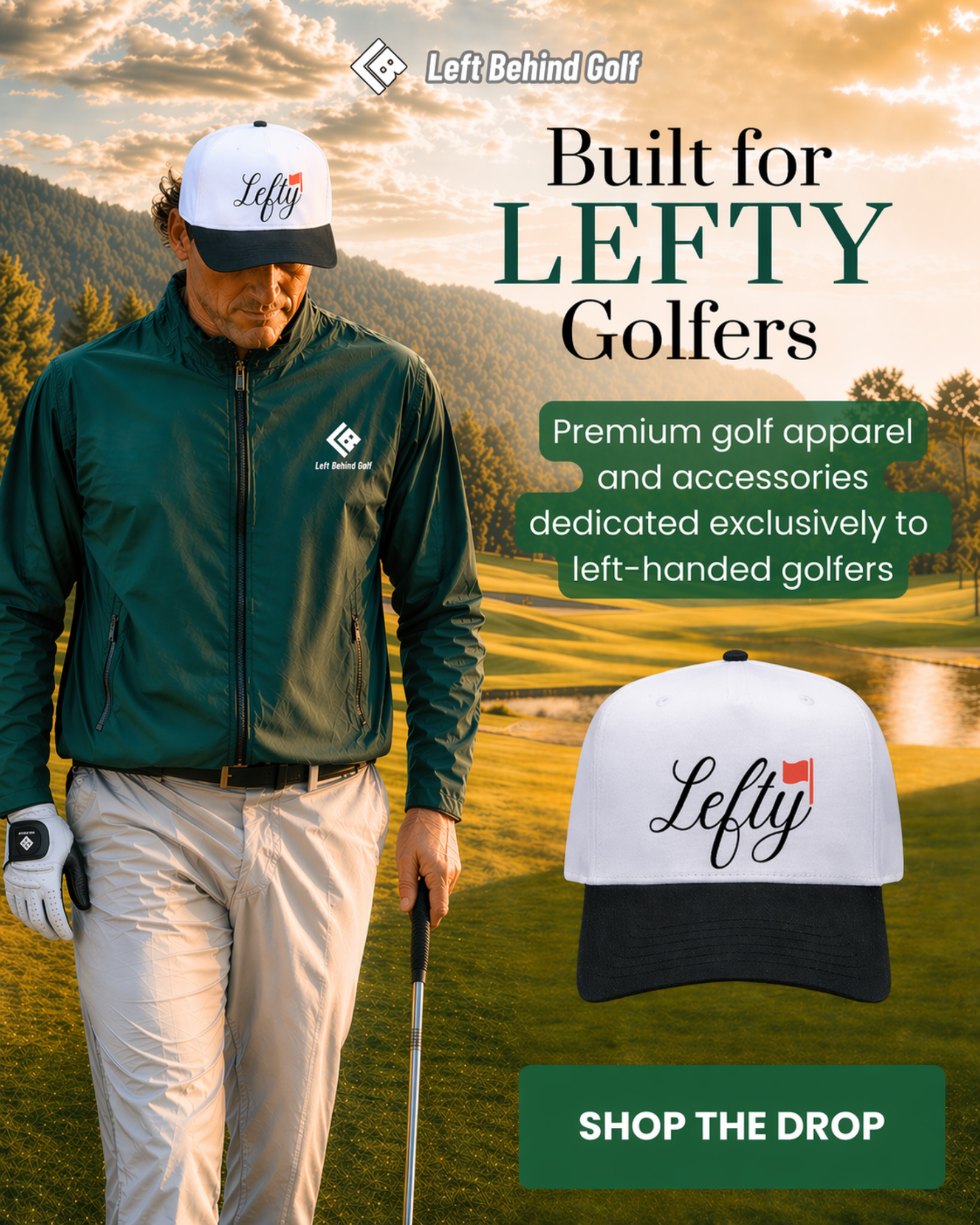 The Lefty Golf Classic: Packable Jacket