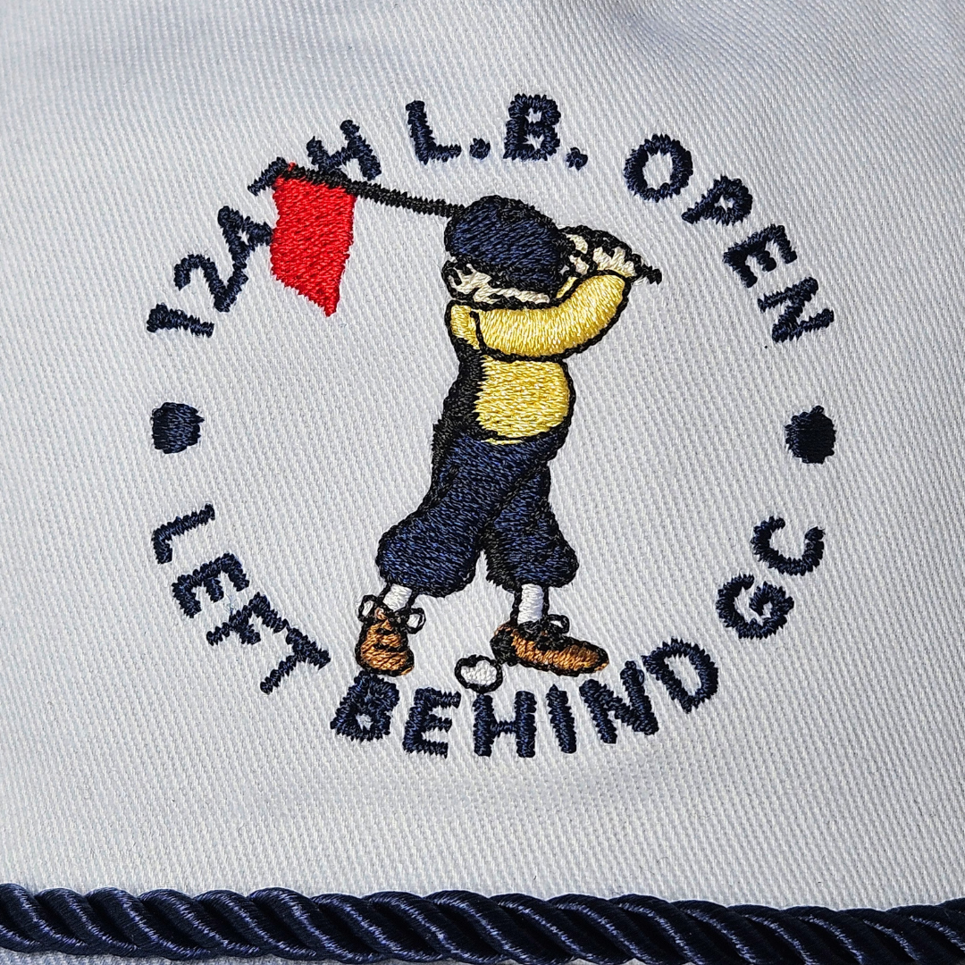 LB Open Authentic Vintage Golf Hat (White)