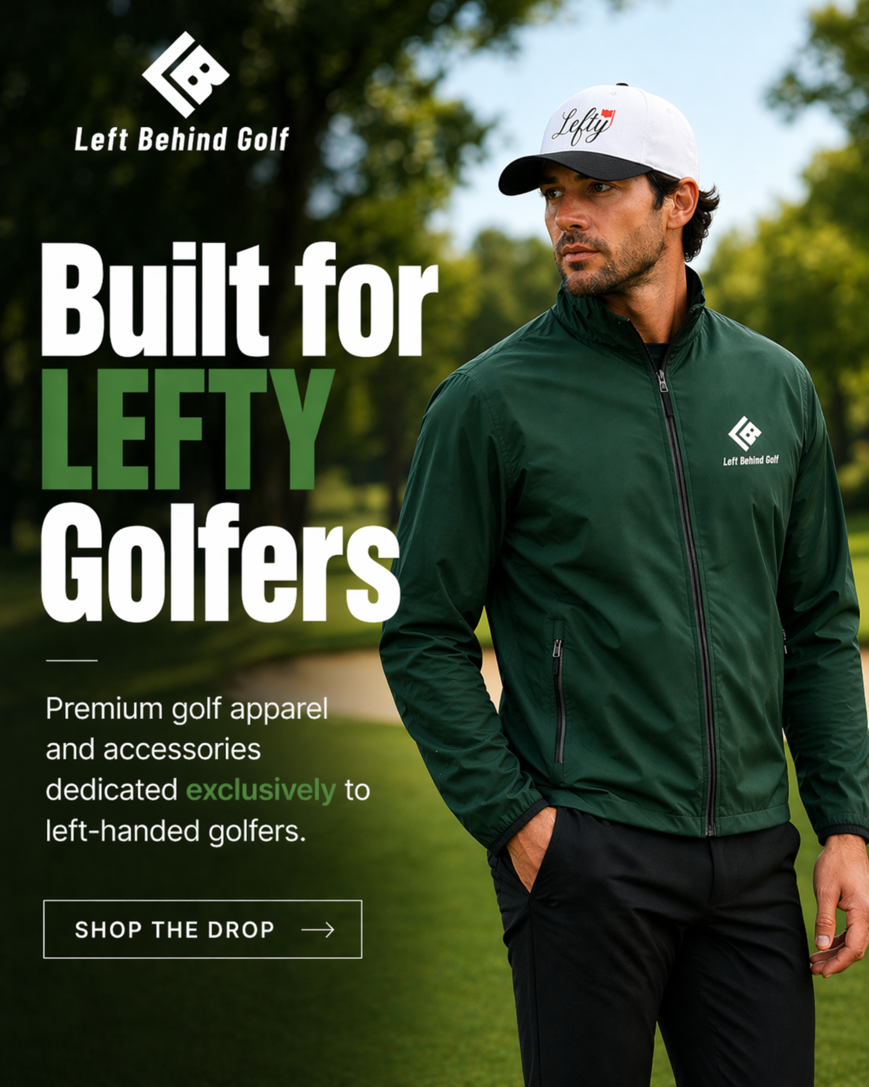 The Lefty Golf Classic: Packable Jacket