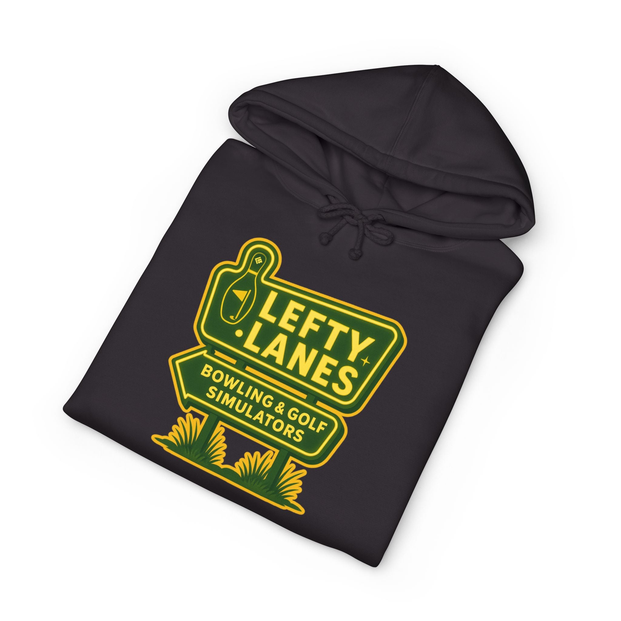 Lefty Lanes Bowling & Golf Simulators Hoodie - LB5 5th Anniversary Collection