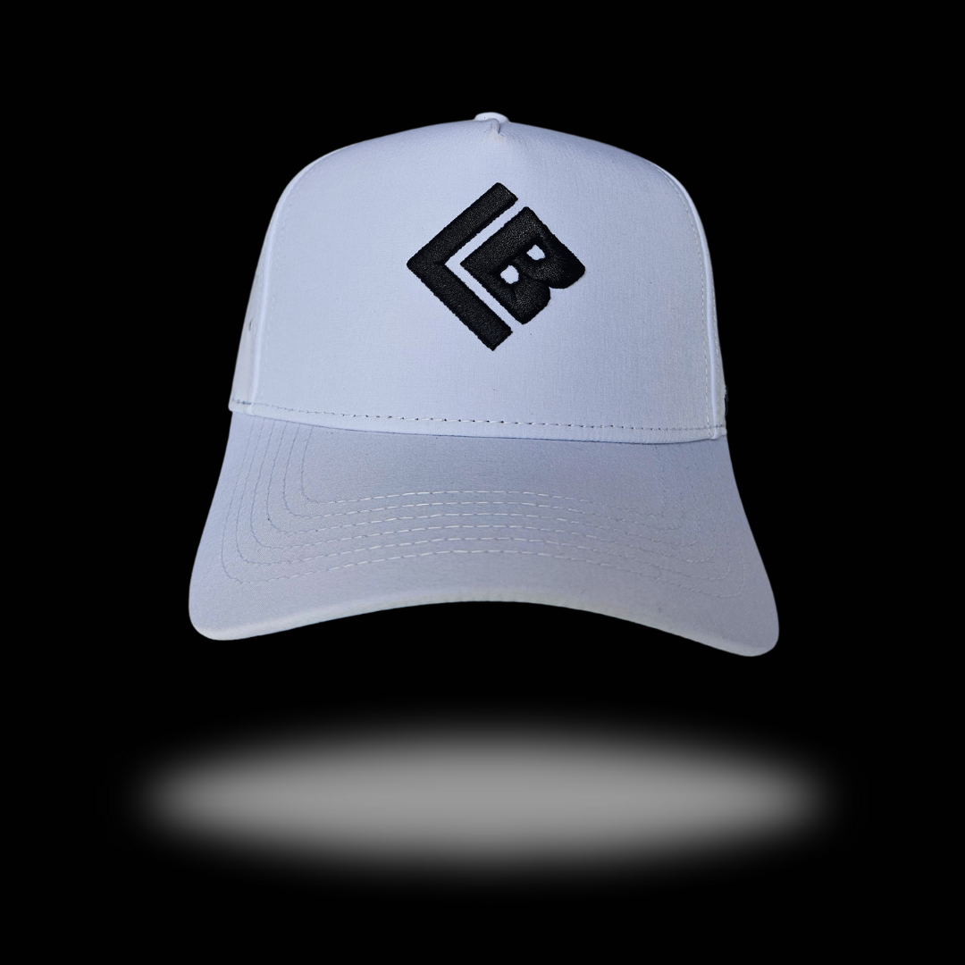 LB Pro-Style Classic Golf Hat – Popular White Edition