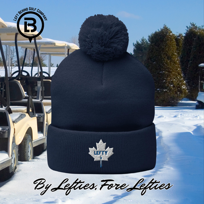 Toronto Maple Lefty Pom-Pom Beanie