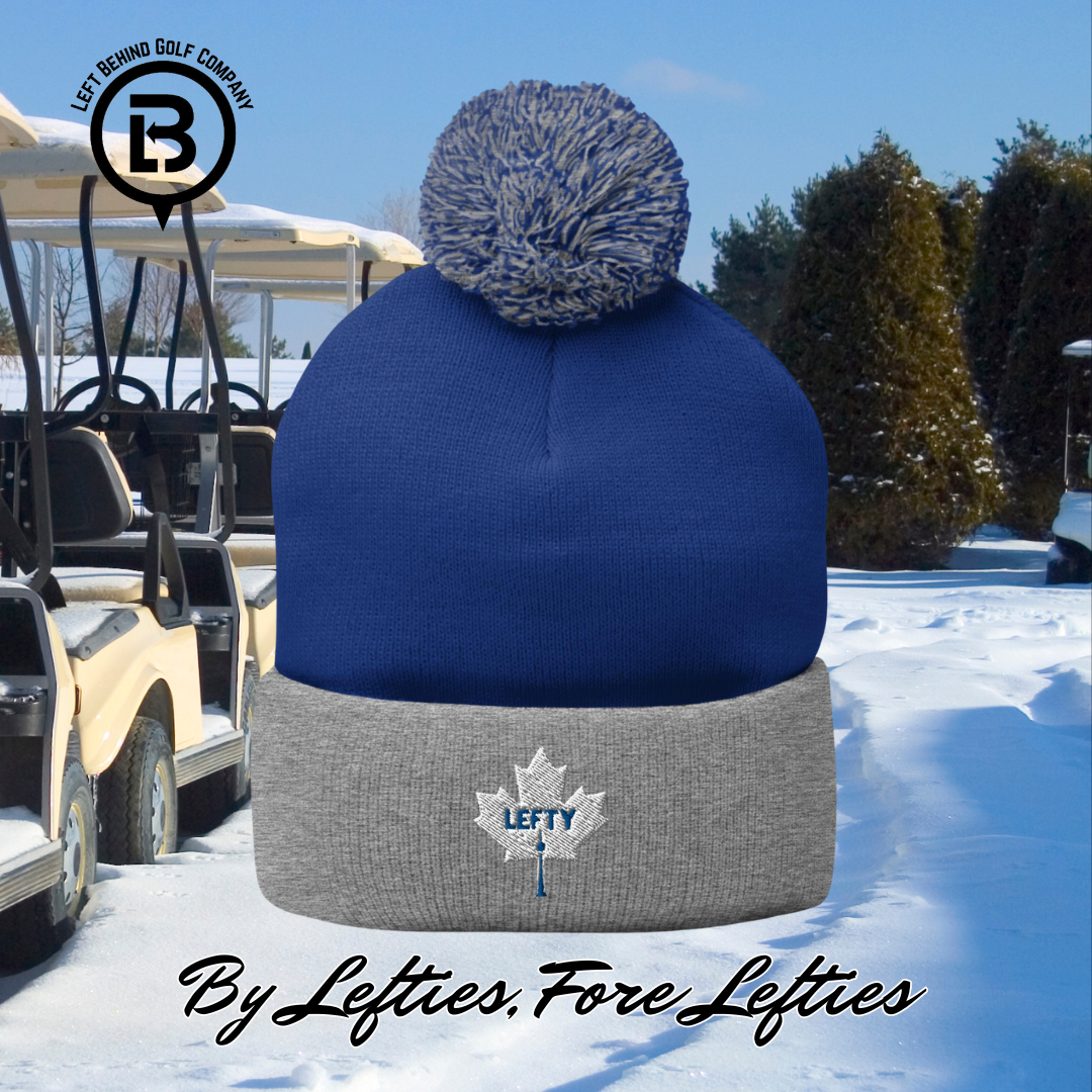 Toronto Maple Lefty Pom-Pom Beanie