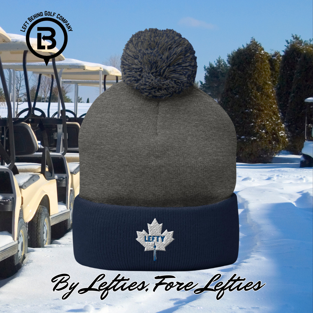 Toronto Maple Lefty Pom-Pom Beanie