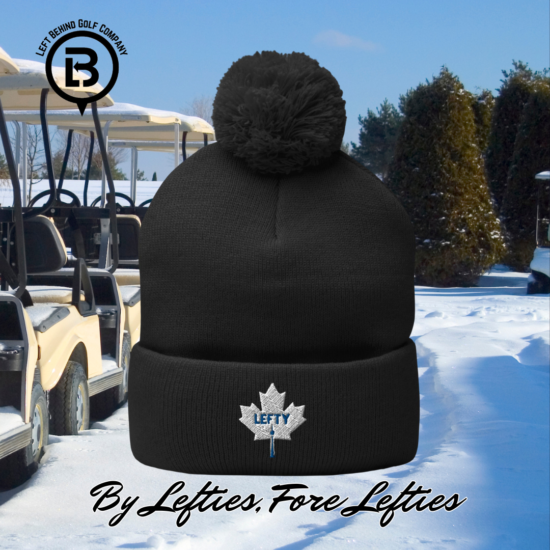 Toronto Maple Lefty Pom-Pom Beanie