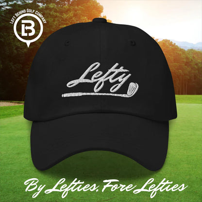 Lefty Golf 2024 Dad Hat - Mens Golf Headwear