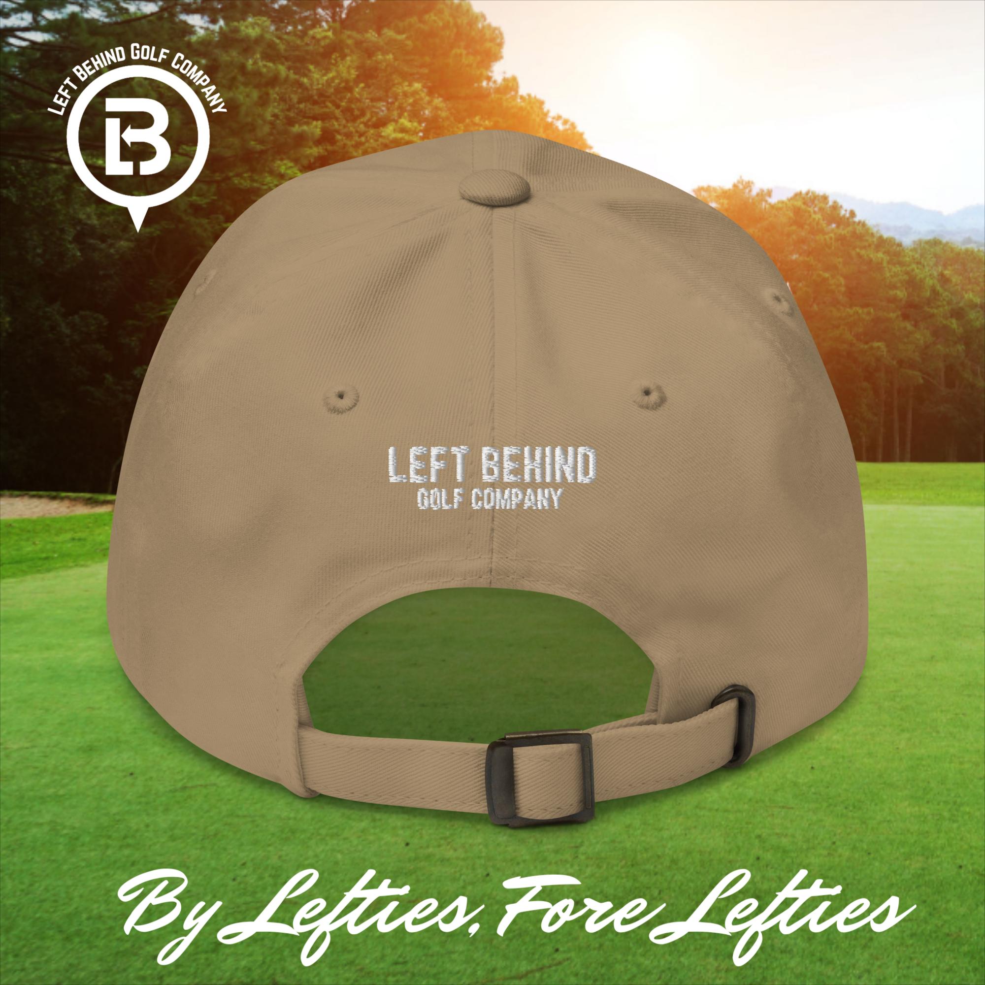 Lefty Golf 2025 Dad Hat - Lightweight Chino Cotton Golf Cap