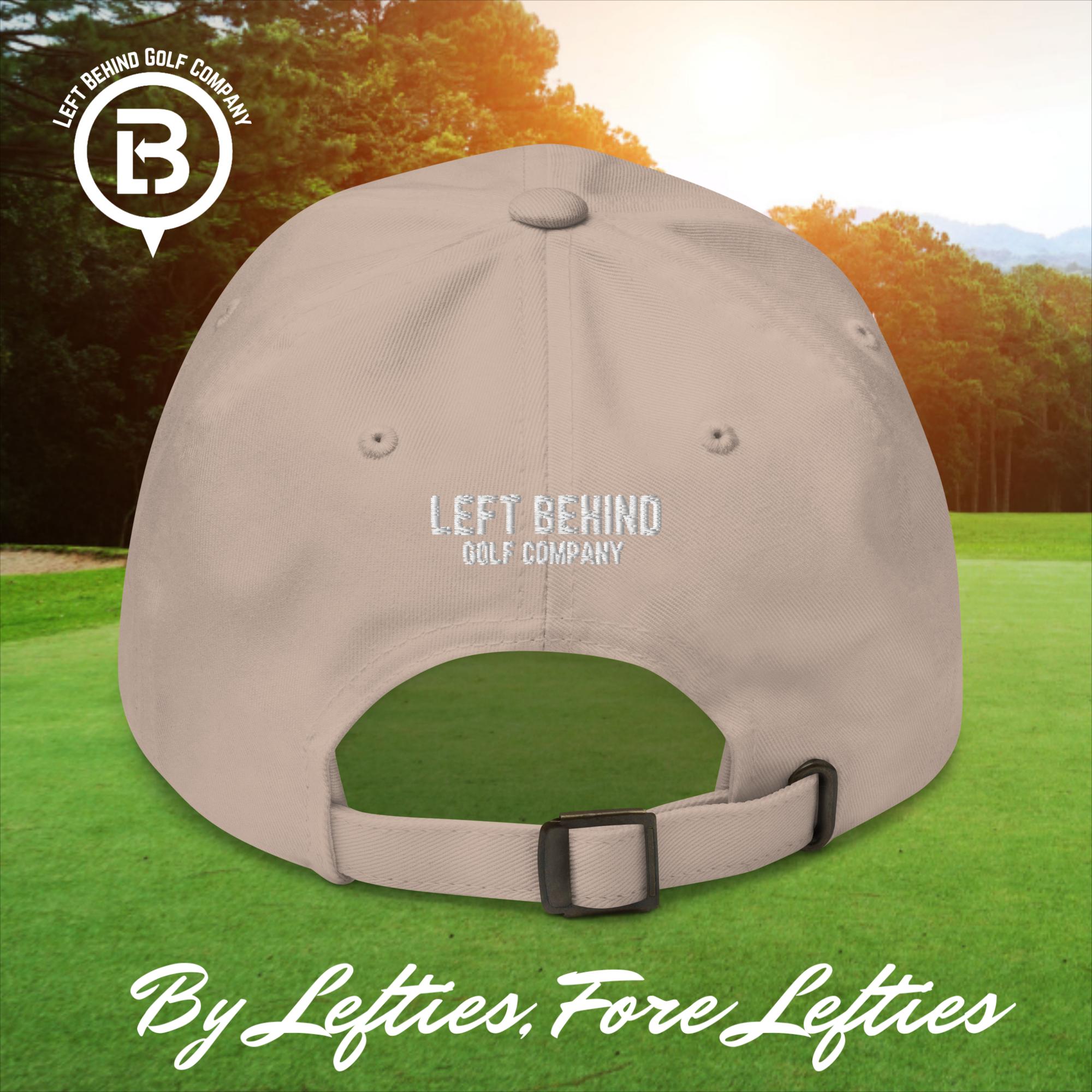 Lefty Golf 2025 Dad Hat - Lightweight Chino Cotton Golf Cap