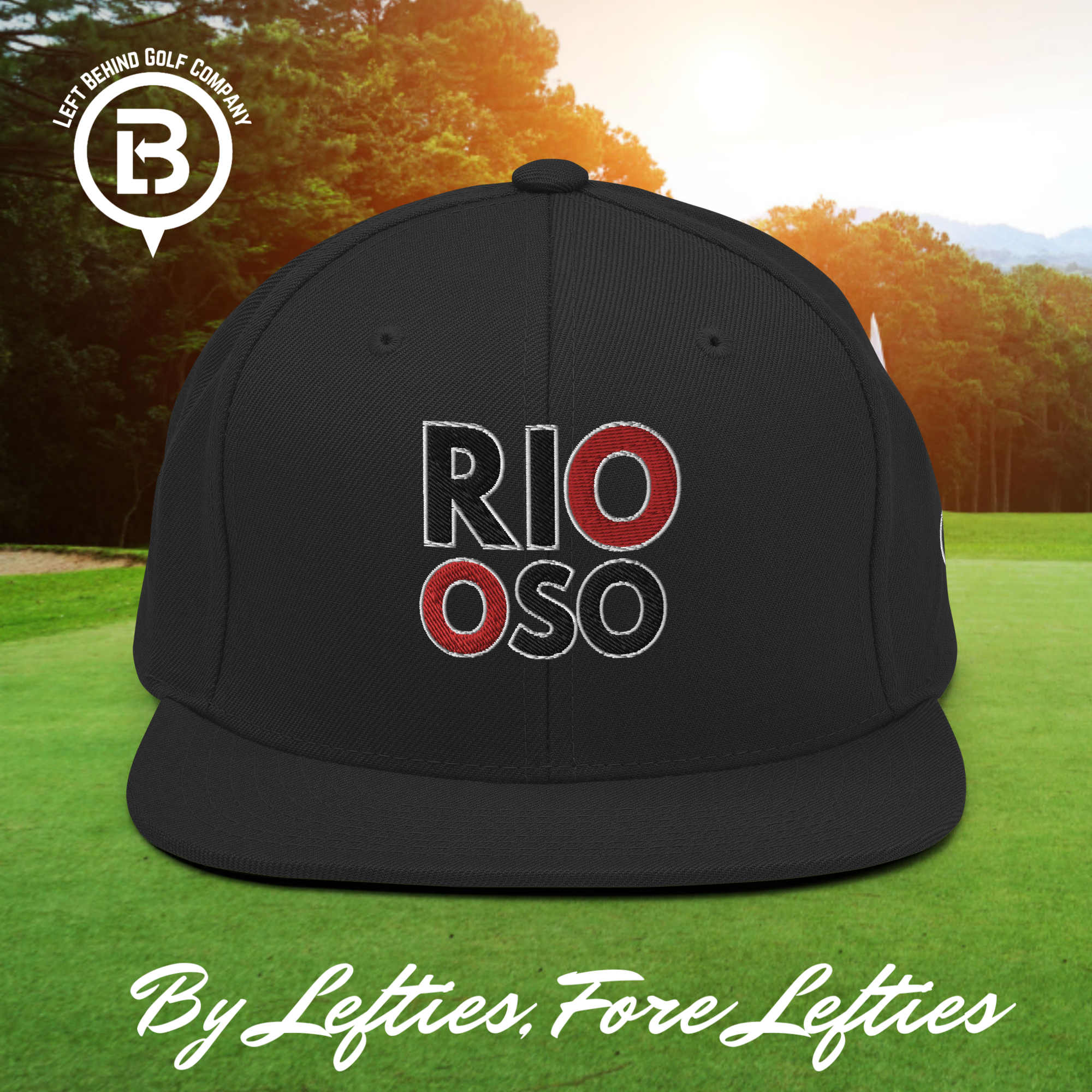 Rio Oso Golf Snapback Hat