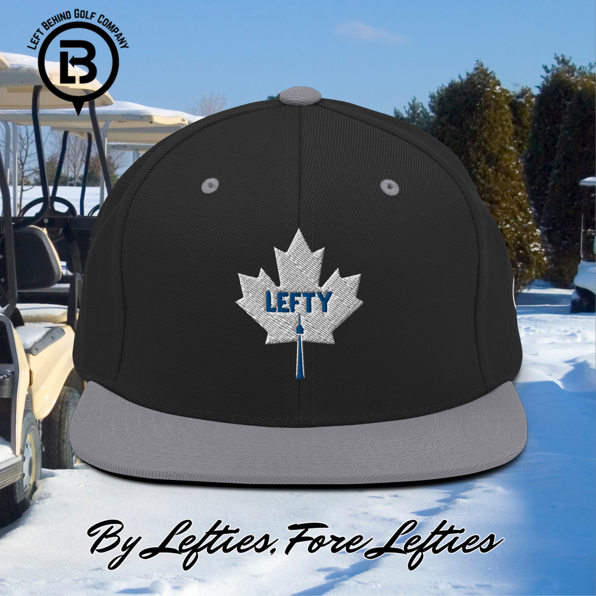 Toronto Maple Lefty Snapback Hat