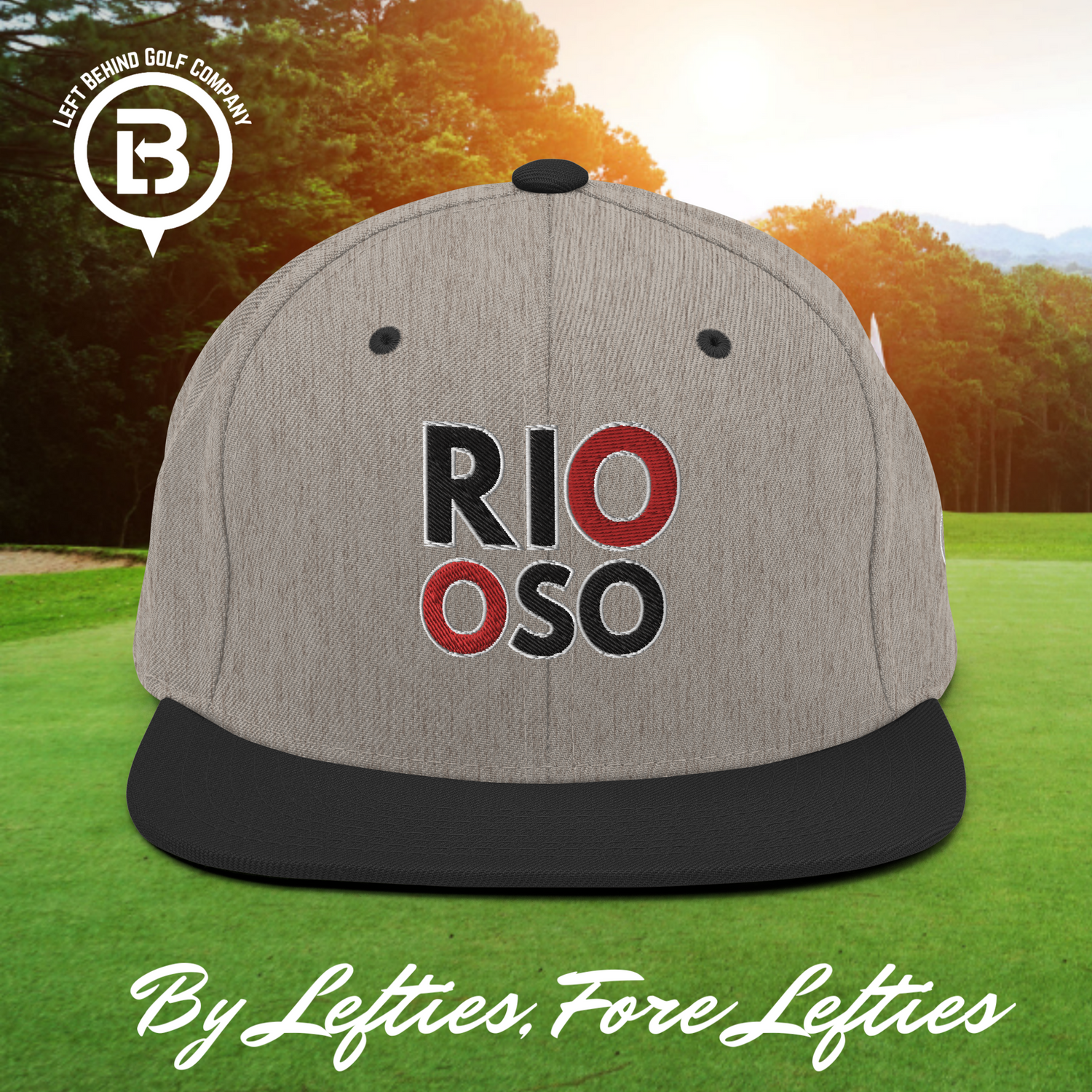 Rio Oso Golf Snapback Hat