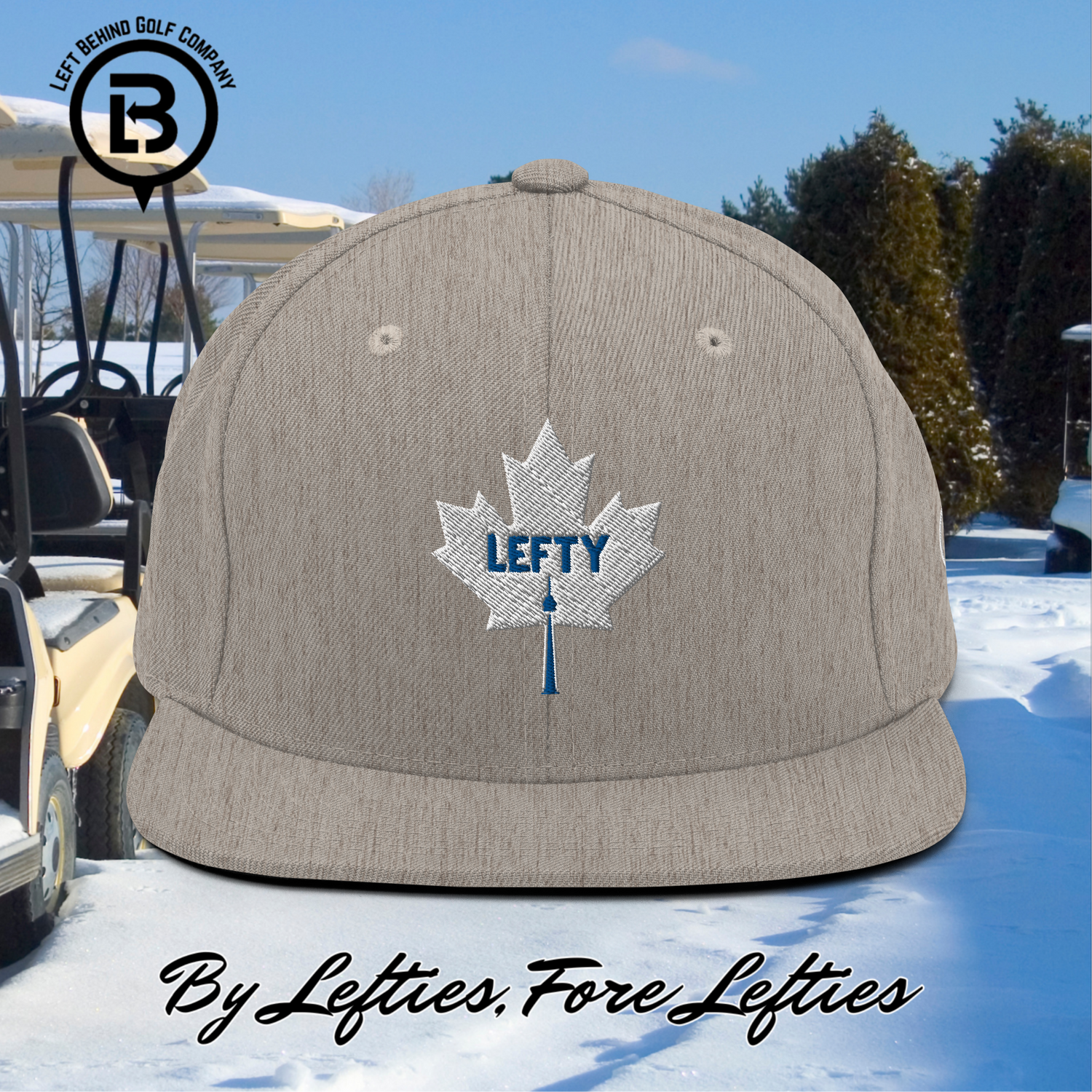 Toronto Maple Lefty Snapback Hat