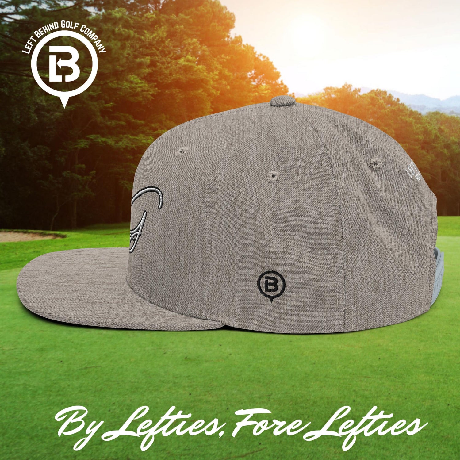 Lefty Lyfe Golf Snapback Hat