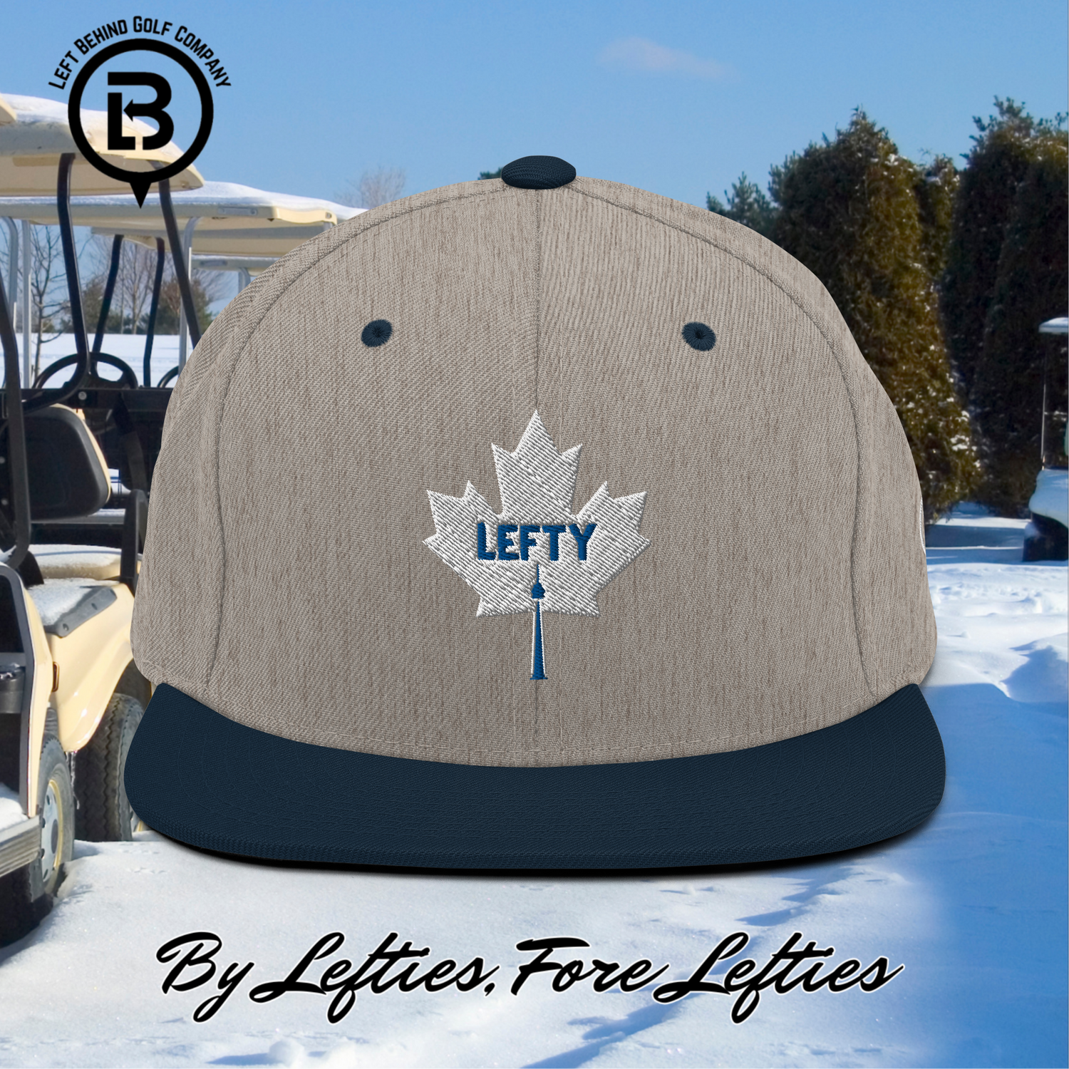 Toronto Maple Lefty Snapback Hat