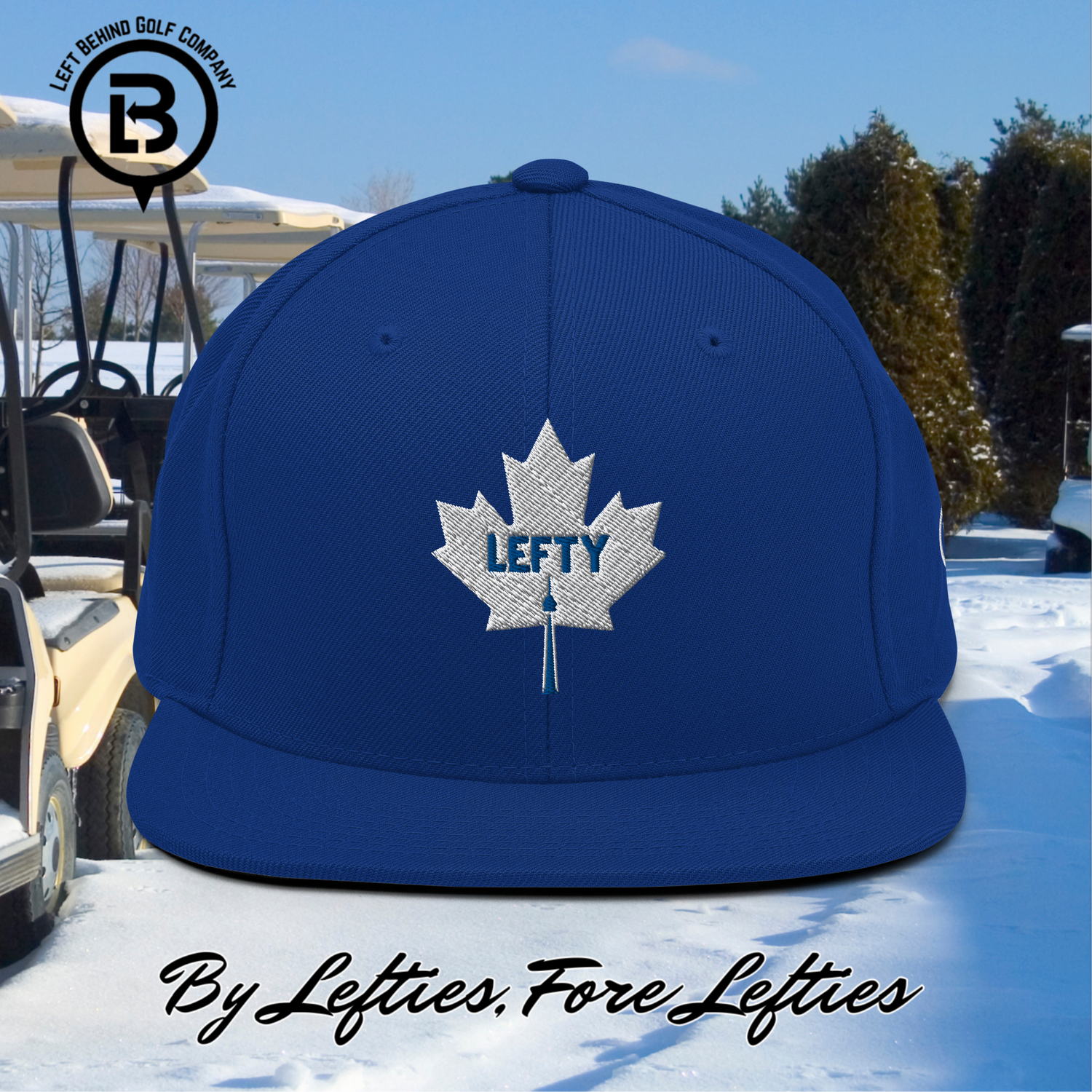 Toronto Maple Lefty Snapback Hat