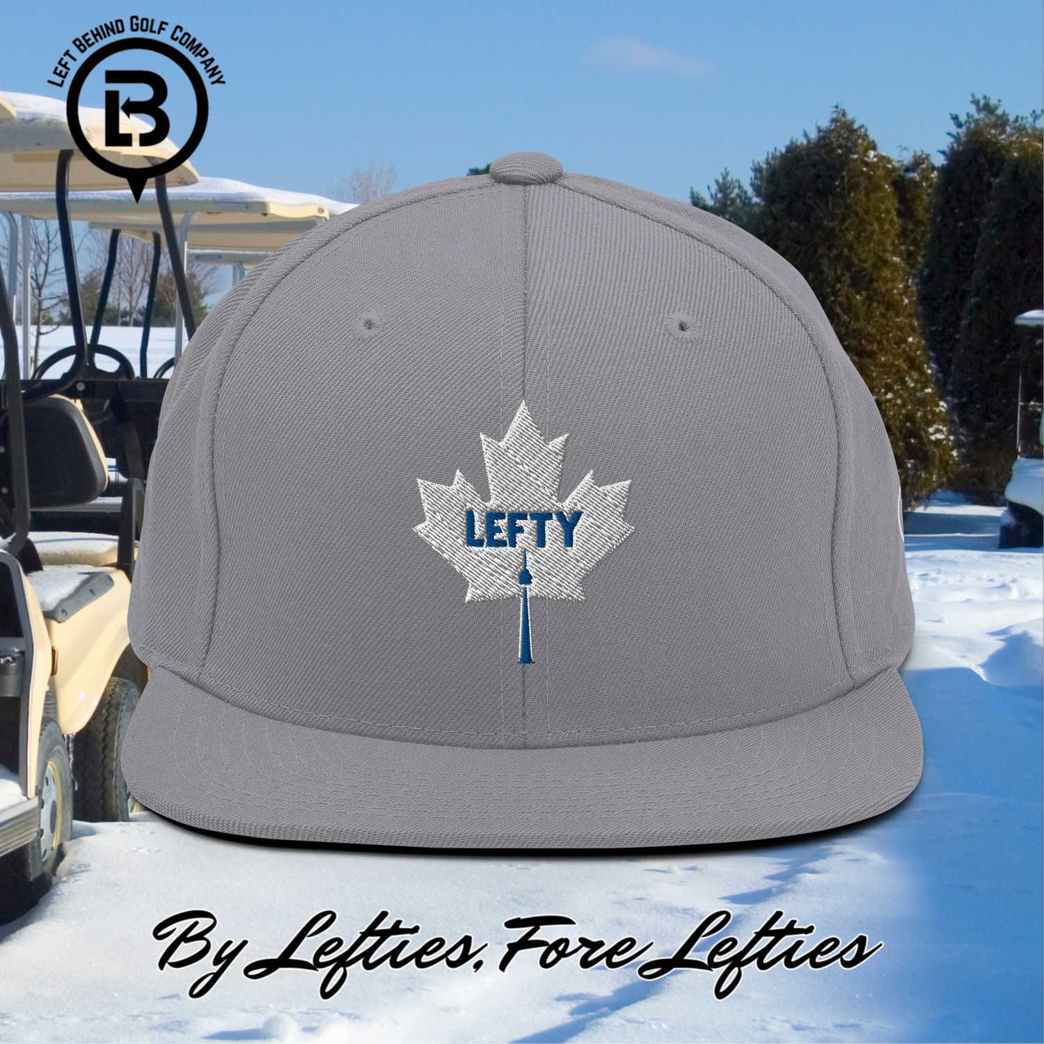 Toronto Maple Lefty Snapback Hat