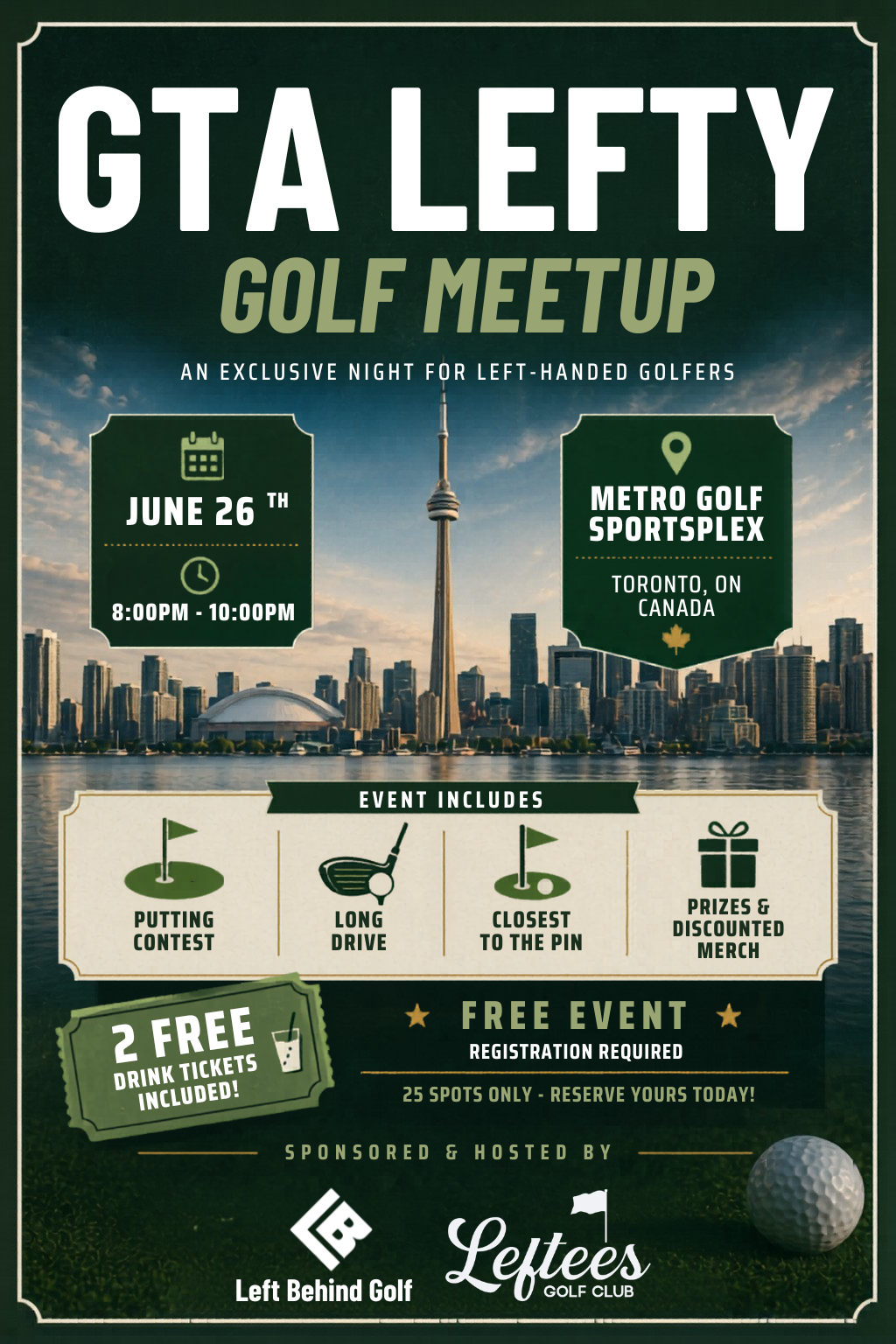 GTA LEFTY MEETUP TICKET