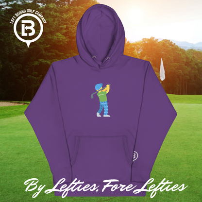 Lefty Golf Emoji Premium Hoodie