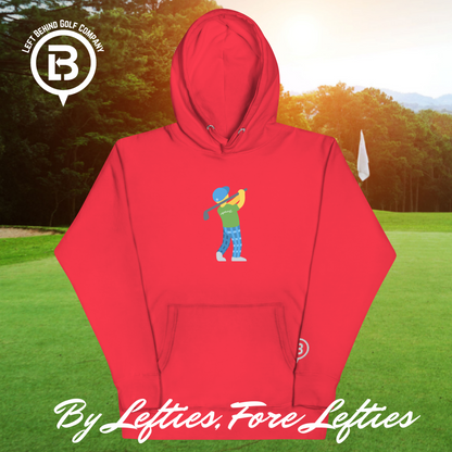 Lefty Golf Emoji Premium Hoodie