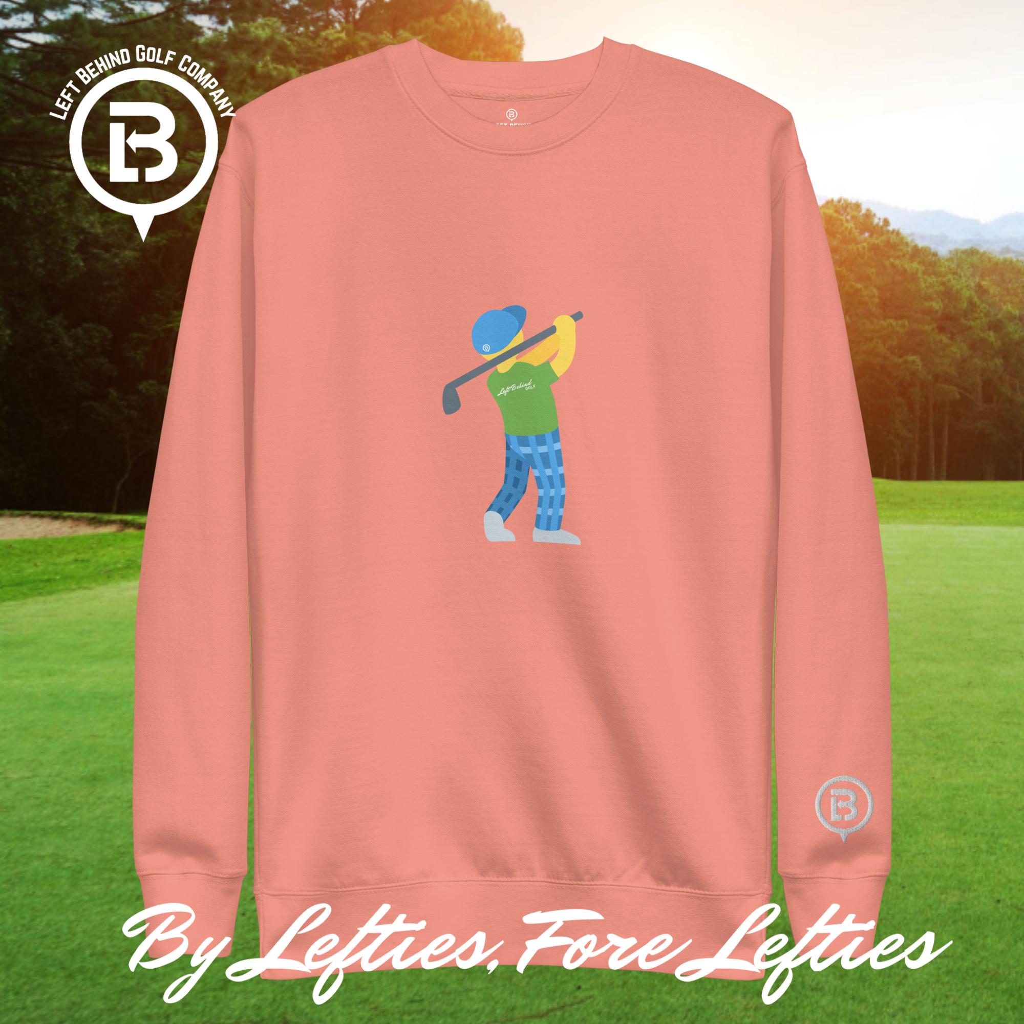 Lefty Golf Emoji Premium Sweatshirt