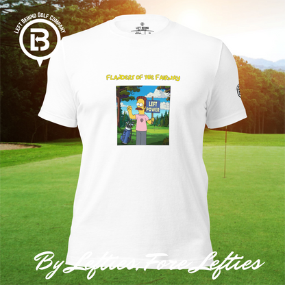 Flanders of the Fairway T-Shirt  Golf-themed apparel  Golf enthusiast shirt  Golf fashion  Golf course attire  Golf lover gift  Golfing tee  Unique golf shirt  Golfer&