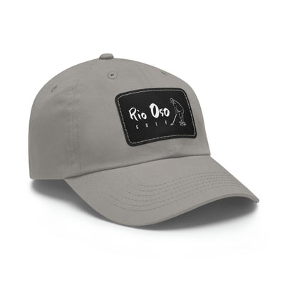 Rio Oso Golf Leather Patch Dad Hat