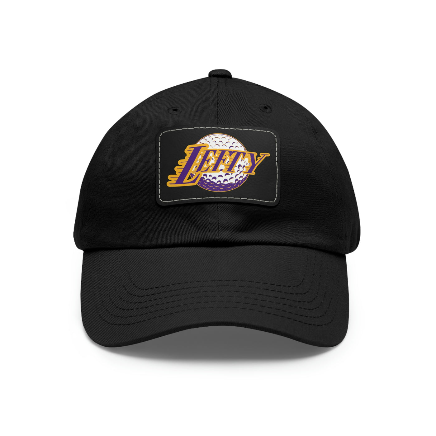 LEFTY Golf Leather Patch Dad Hat (Dylan Jones Edition)