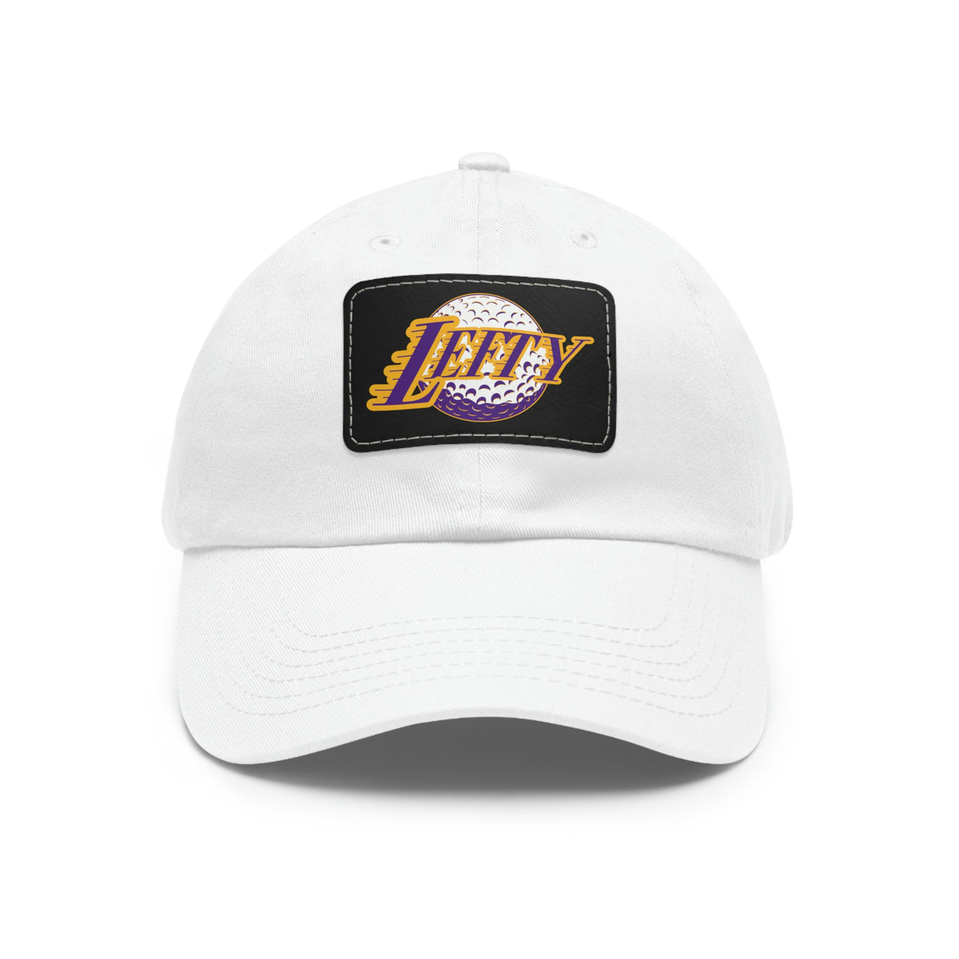 LEFTY Golf Leather Patch Dad Hat (Dylan Jones Edition)